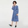 Picture of 2018 New Women's Plaid Long Edition Shirt