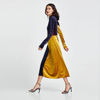 Picture of 2018 Hot New Velvet color matching dress