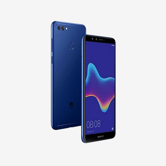 Picture of Huawei Y9 2018 FLA-LX3 5.93" HiSilicon KIRIN 659 32GB 3GB RAM DUAL SIM A-GPS Fingerprint Factory Unlocked No Warranty US (Blue)